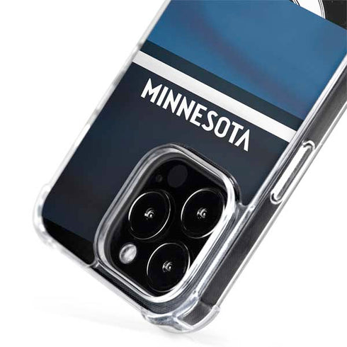 NBA Minnesota Timberwolves Jersey iPhone 15 Pro MagSafe Case